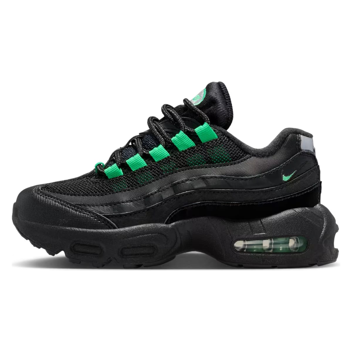 Nike Air Max 95 Recraft Black Pearl Grey Green Shock (PS)