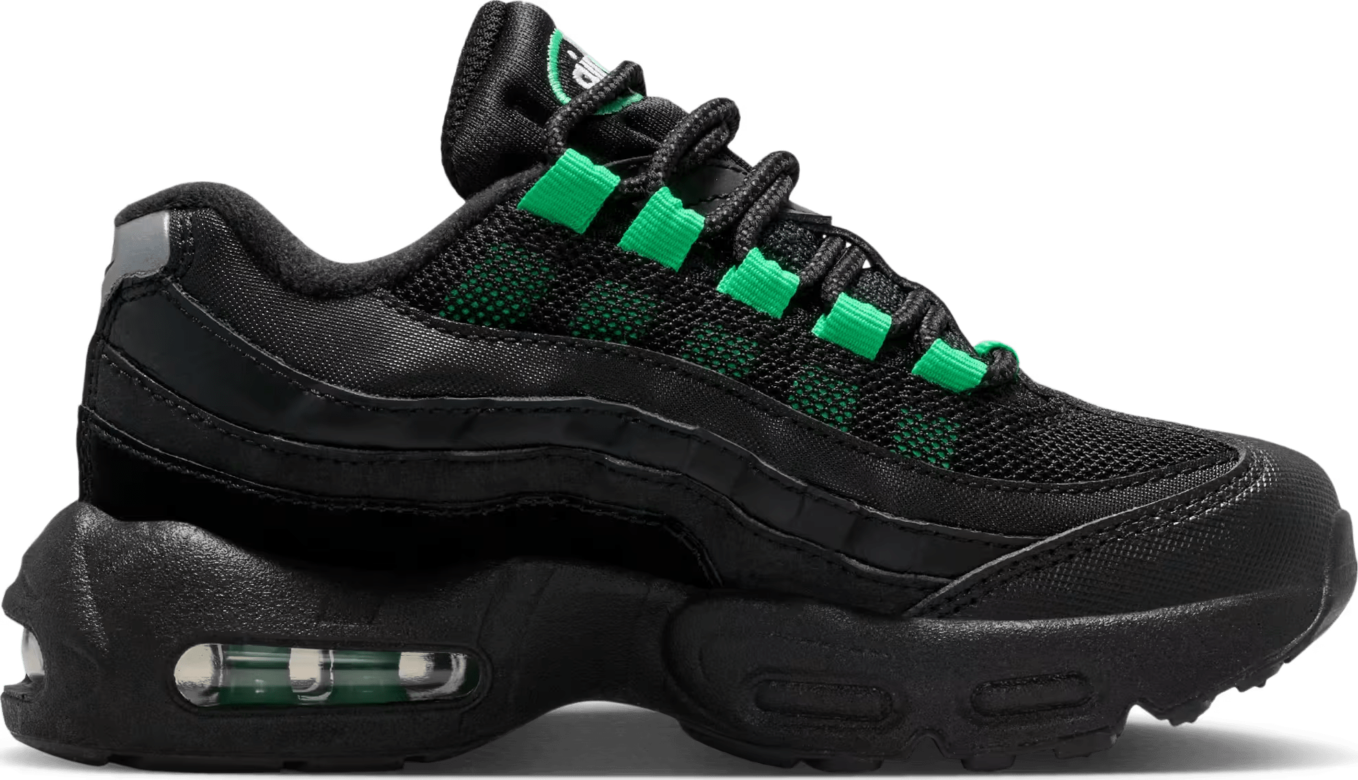 Nike Air Max 95 Recraft Black Pearl Grey Green Shock (PS)