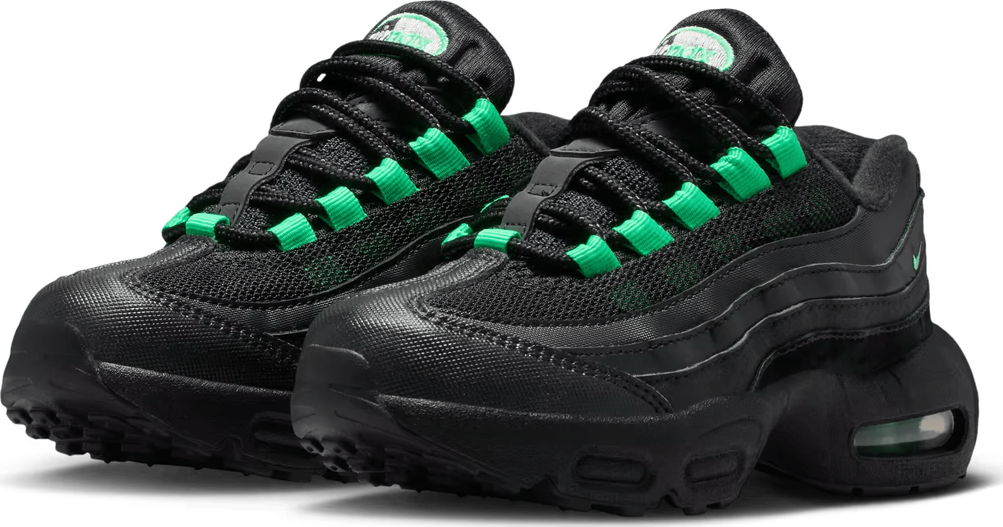 Nike Air Max 95 Recraft Black Pearl Grey Green Shock (PS)