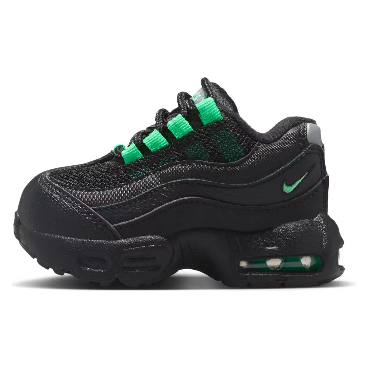 Nike Air Max 95 Recraft Black Pearl Grey Green Shock (TD)