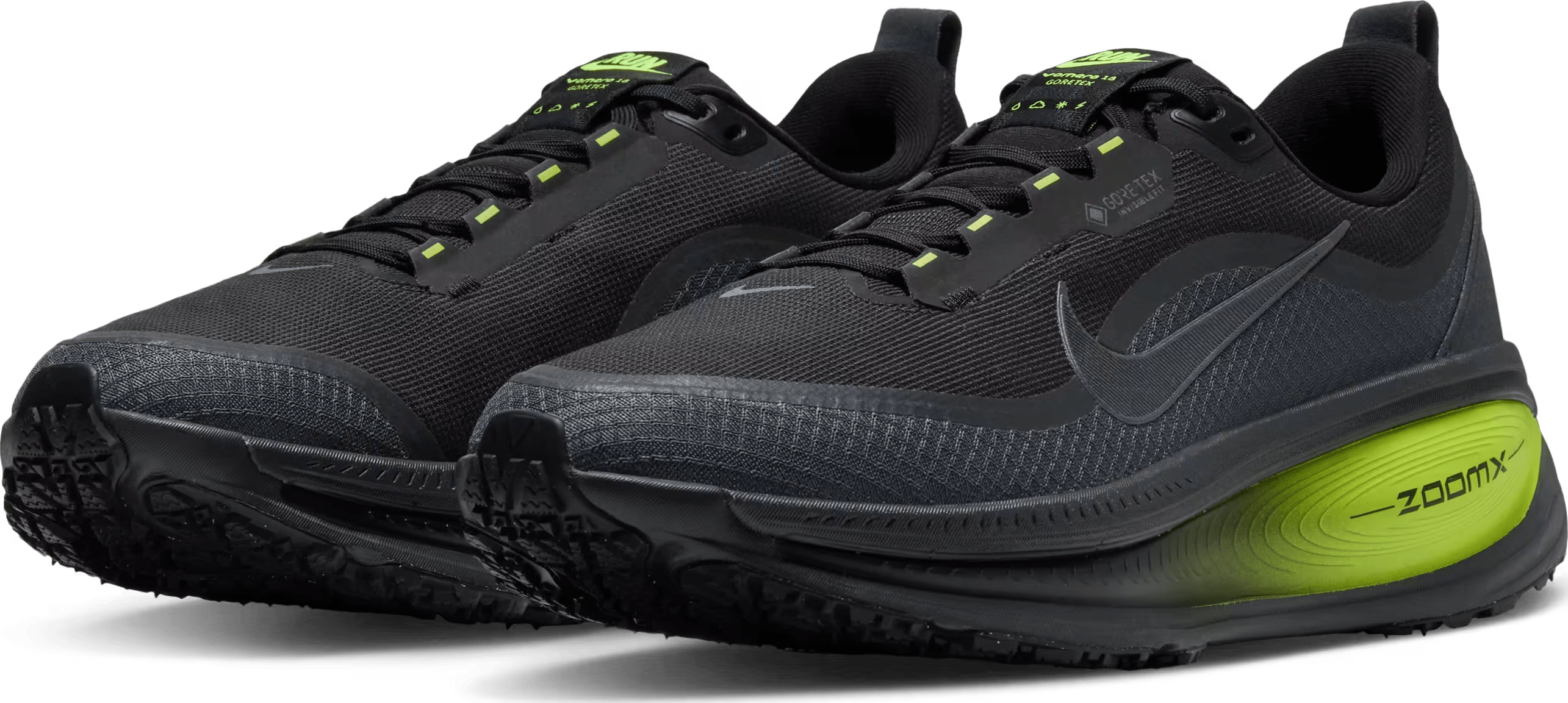 Nike Vomero 18 GORE-TEX "Black Lemon Venom"
