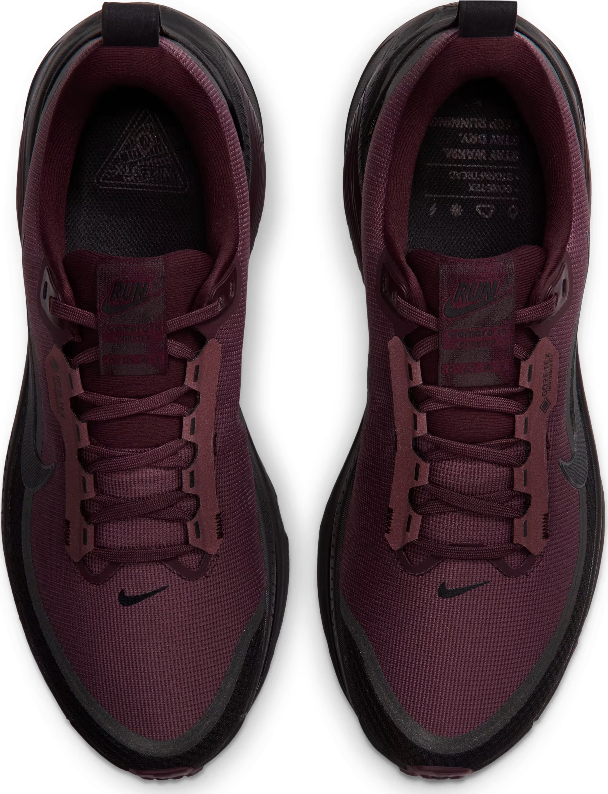 Nike Vomero 18 GORE-TEX "Black Burgundy Crush"