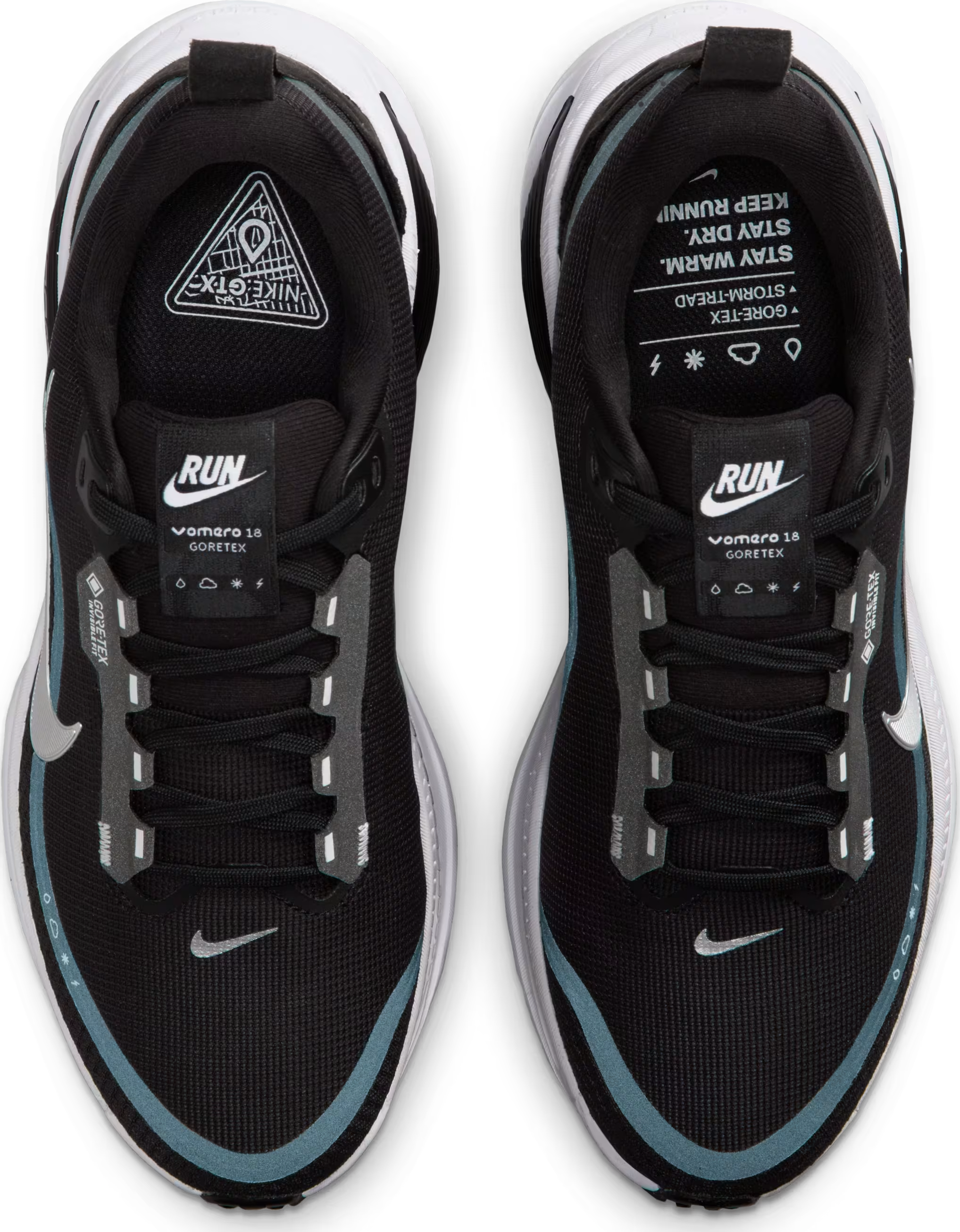 Nike Vomero 18 GORE-TEX Wmns "Black Silver"