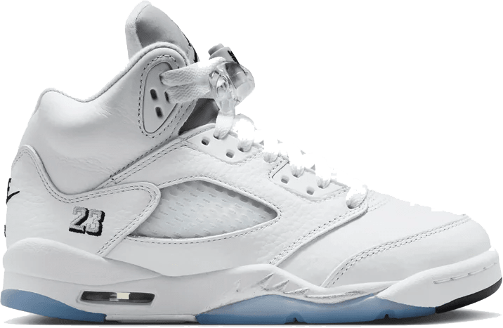Air Jordan 5 Retro GS "White Metallic"