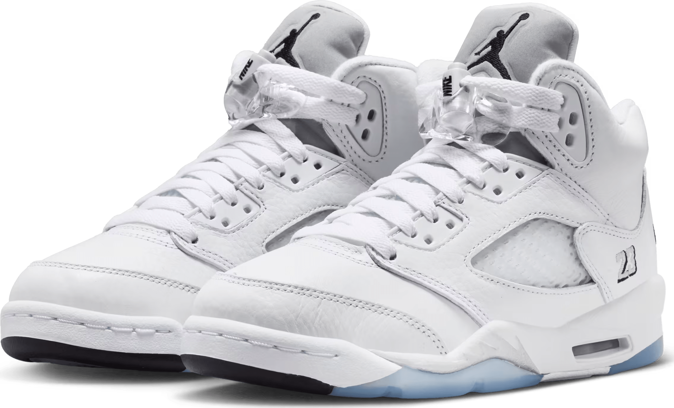 Air Jordan 5 Retro GS "White Metallic"