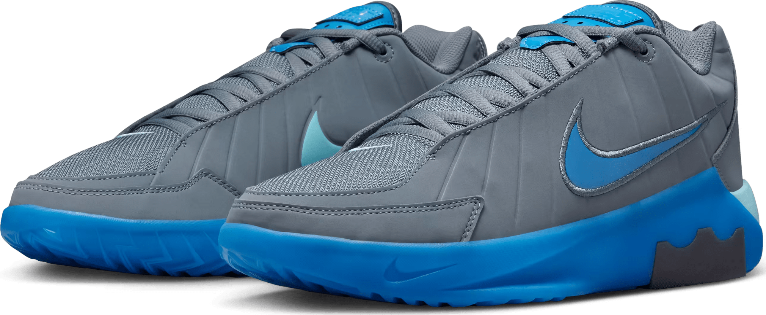 Nike LeBron Witness 9 Cool Grey Aurora Blue (Translucent Outsole)