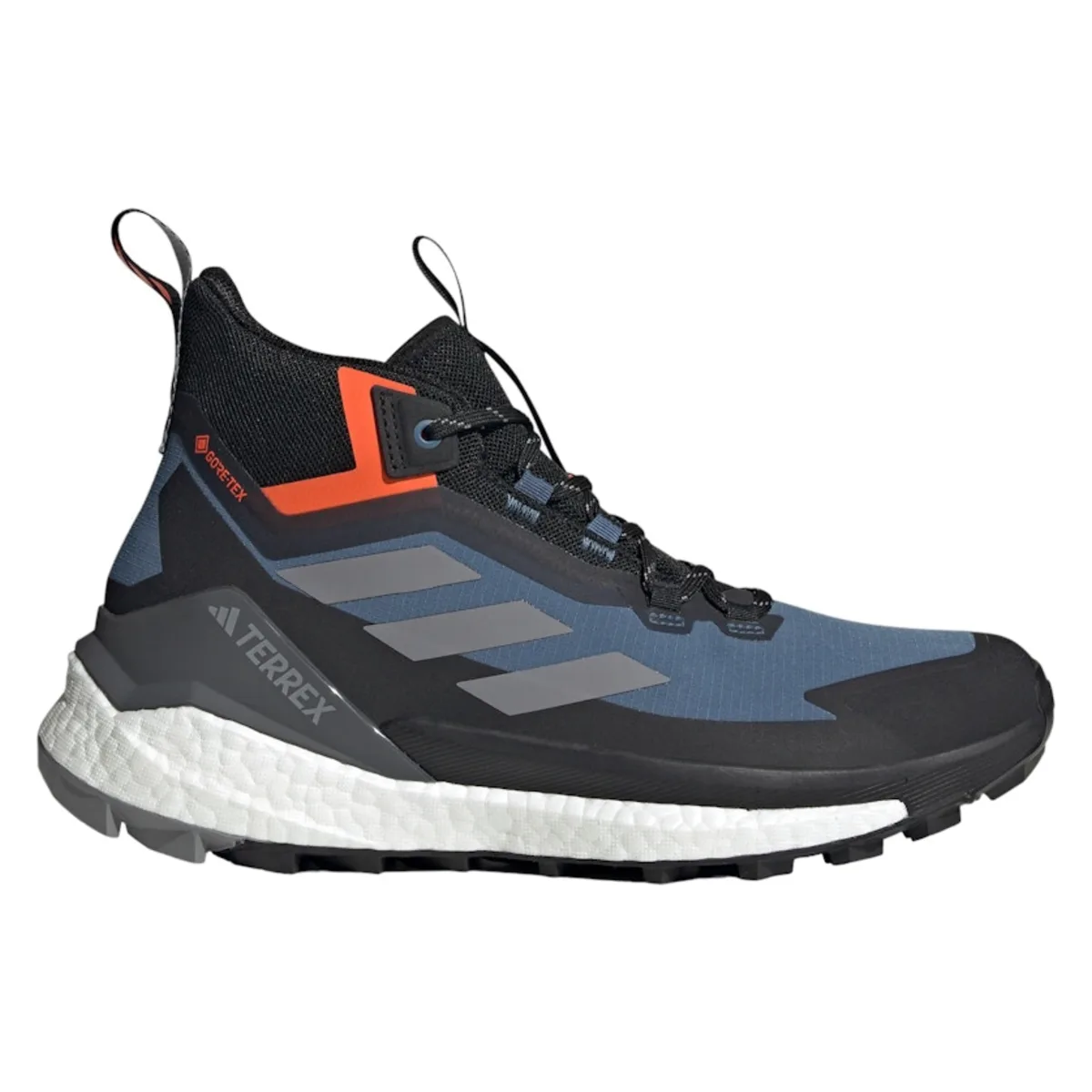 adidas Terrex Free Hiker Gore-Tex 2.0 Wonder Steel Grey Impact Orange