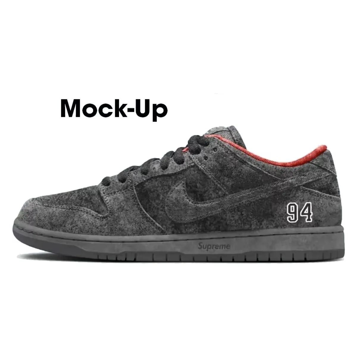 Nike SB Dunk Low Supreme 94 Black