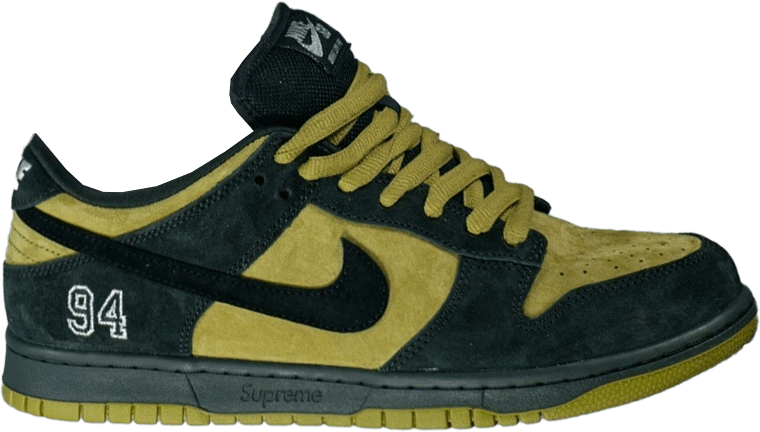 Supreme x Nike SB Dunk Low OG QS "Camper Green"