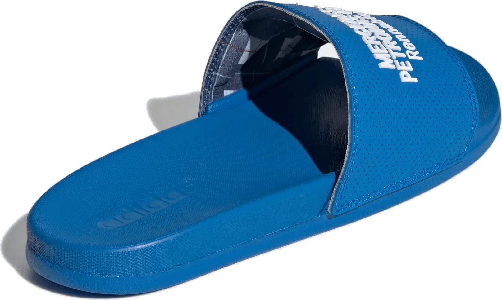 Mercedes AMG Petronas F1 x Adidas Adilette Slippers "Blue Bird"