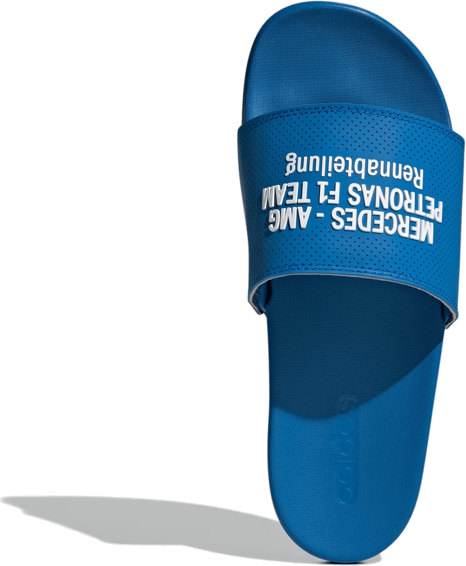 Mercedes AMG Petronas F1 x Adidas Adilette Slippers "Blue Bird"