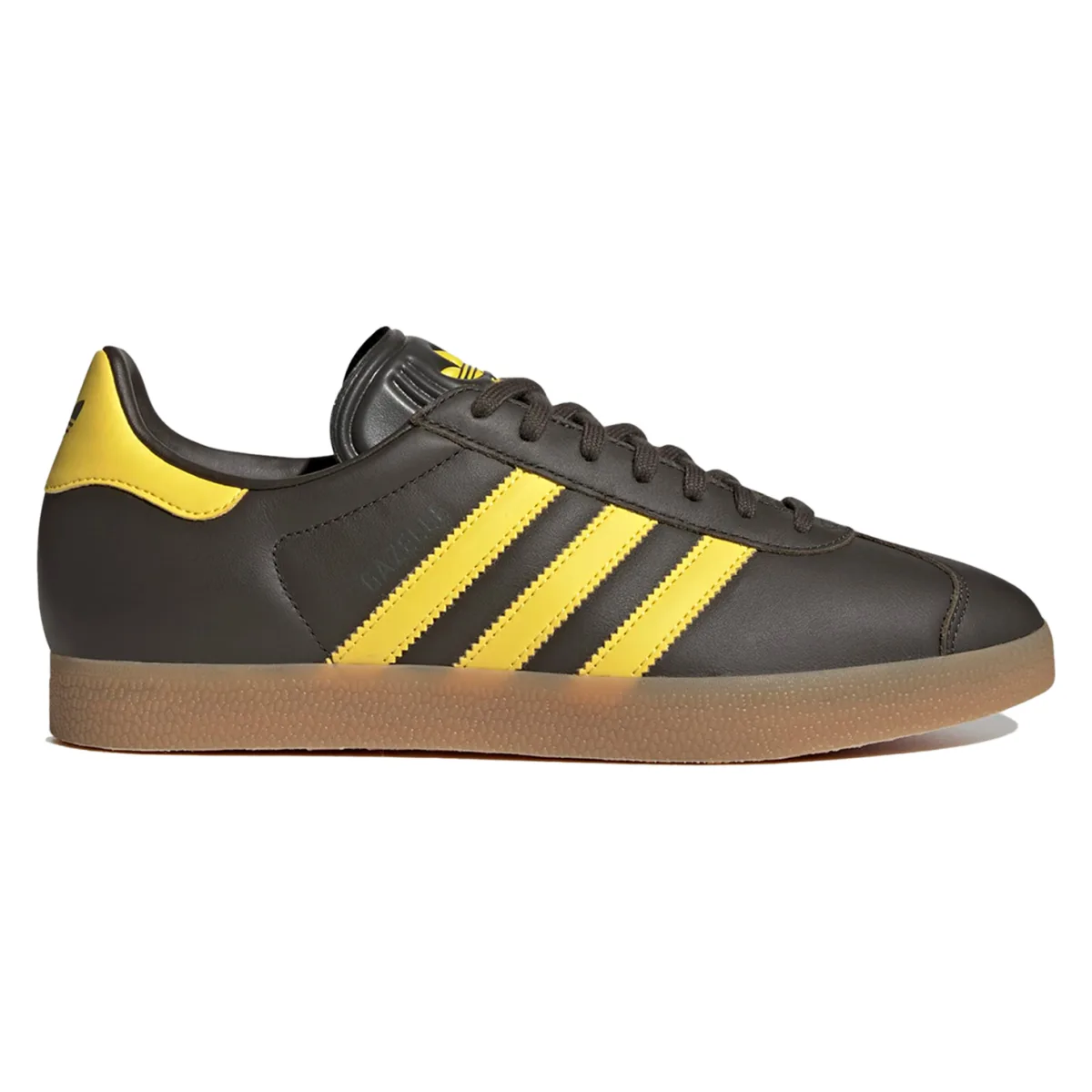 adidas Gazelle Shadow Olive Yellow Gum