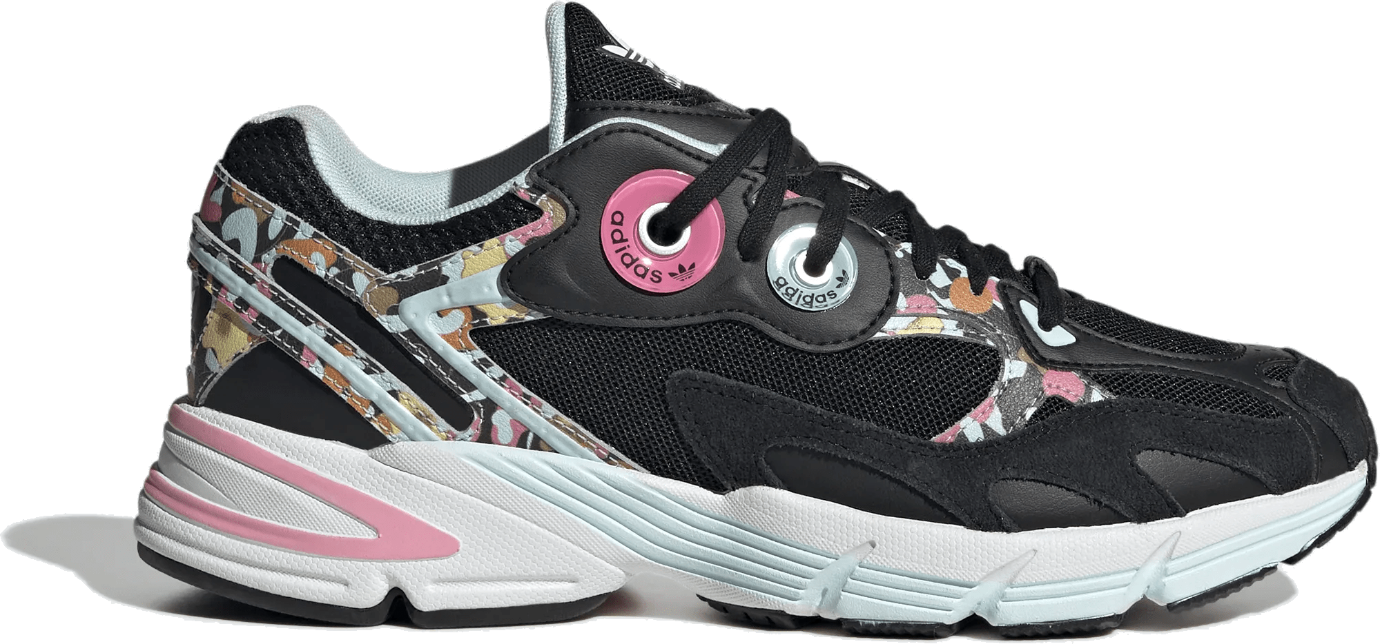 adidas Astir Black Almost Blue Bliss Pink (Women's)