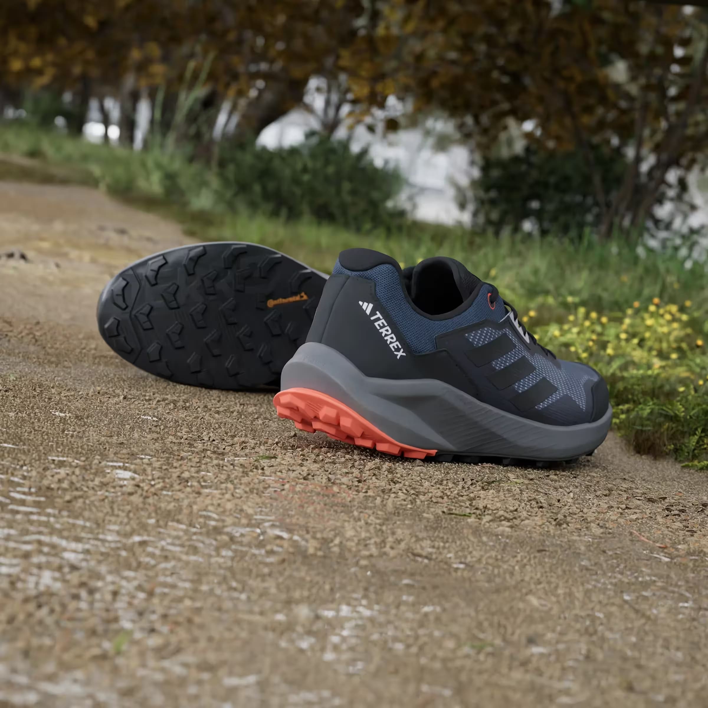 adidas Terrex Trail Rider Trail Wonder Steel Core Black Impact Orange