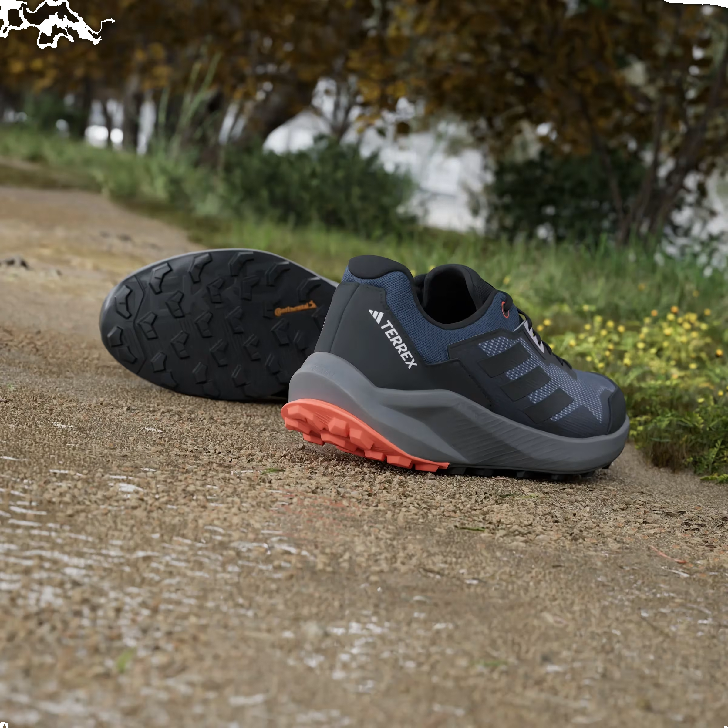 adidas Terrex Trail Rider Trail Wonder Steel Core Black Impact Orange