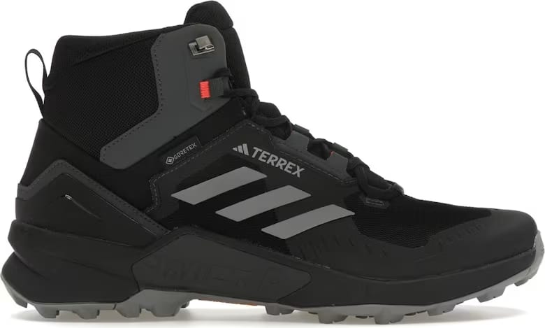 adidas Terrex Swift R3 Mid GTX Core Black Grey Solar Red