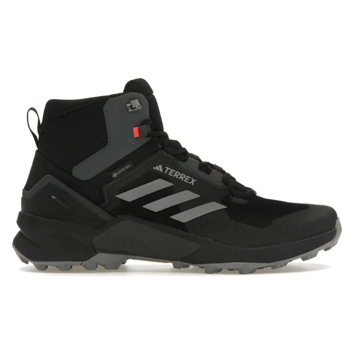 adidas Terrex Swift R3 Mid GTX Core Black Grey Solar Red