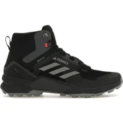 adidas Terrex Swift R3 Mid GTX Core Black Grey Solar Red
