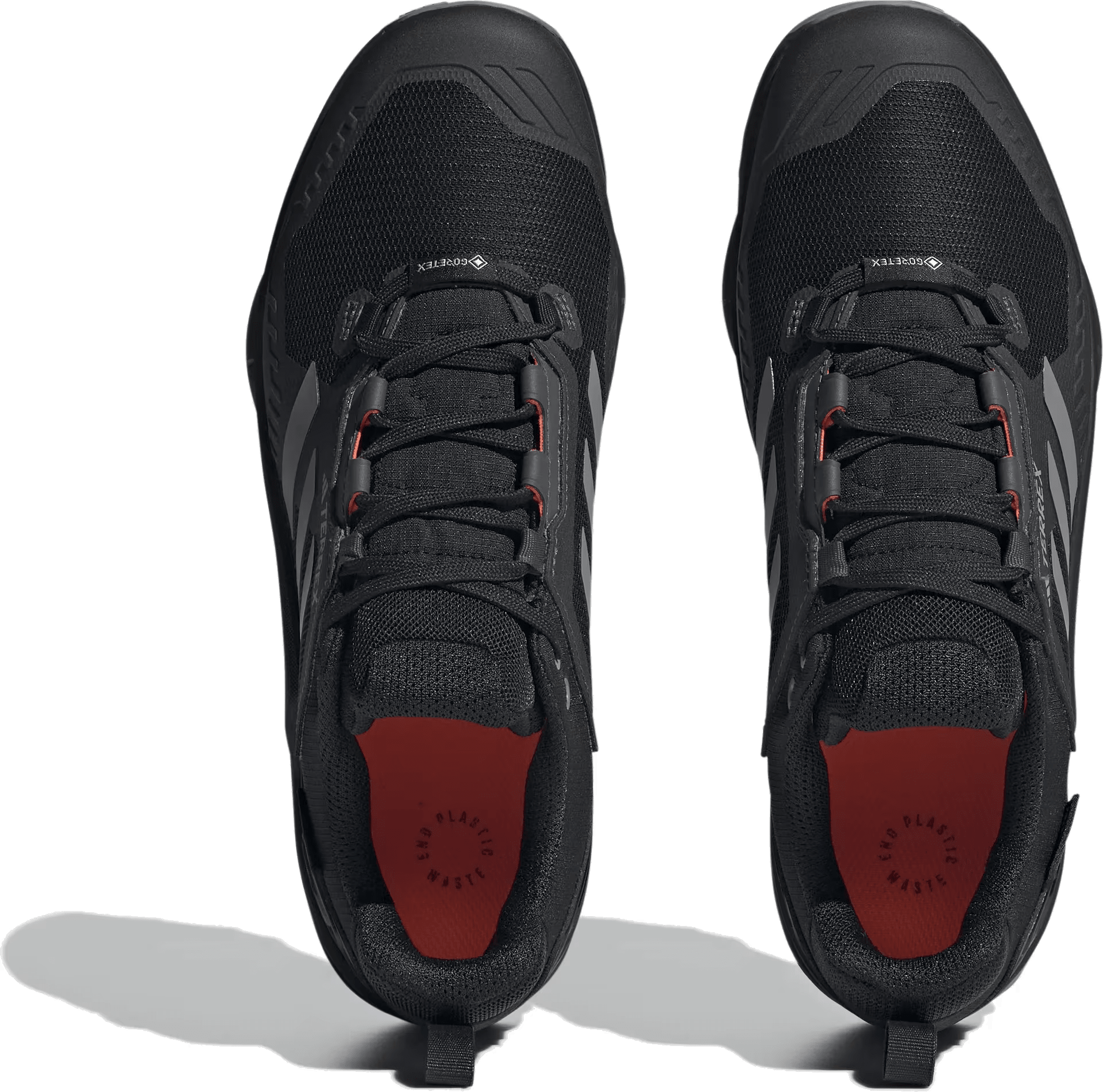 adidas Terrex Swift R3 Gore-Tex Core Black Grey Solar Red
