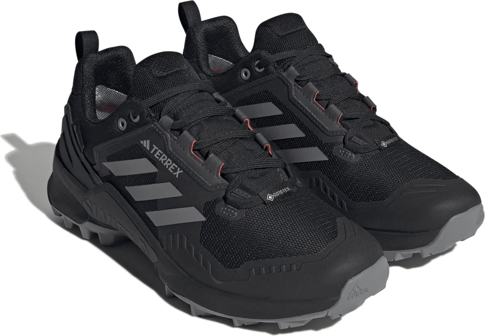 adidas Terrex Swift R3 Gore-Tex Core Black Grey Solar Red