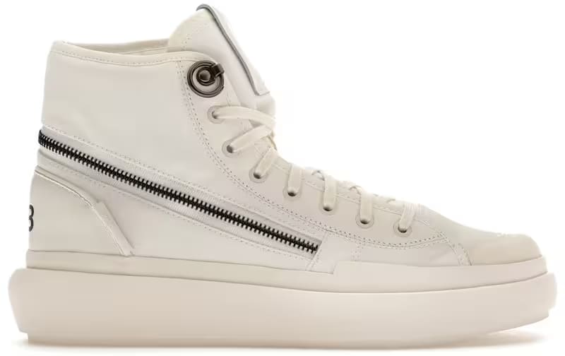 adidas Y-3 Ajatu Court High Core White Orbit Grey Cream White