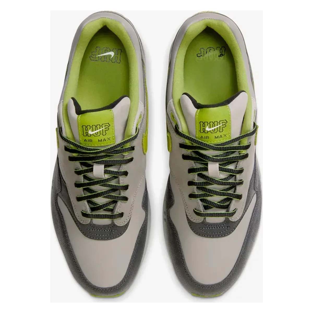 HUF x Nike x Air Max 1 "Anthracite Pear"