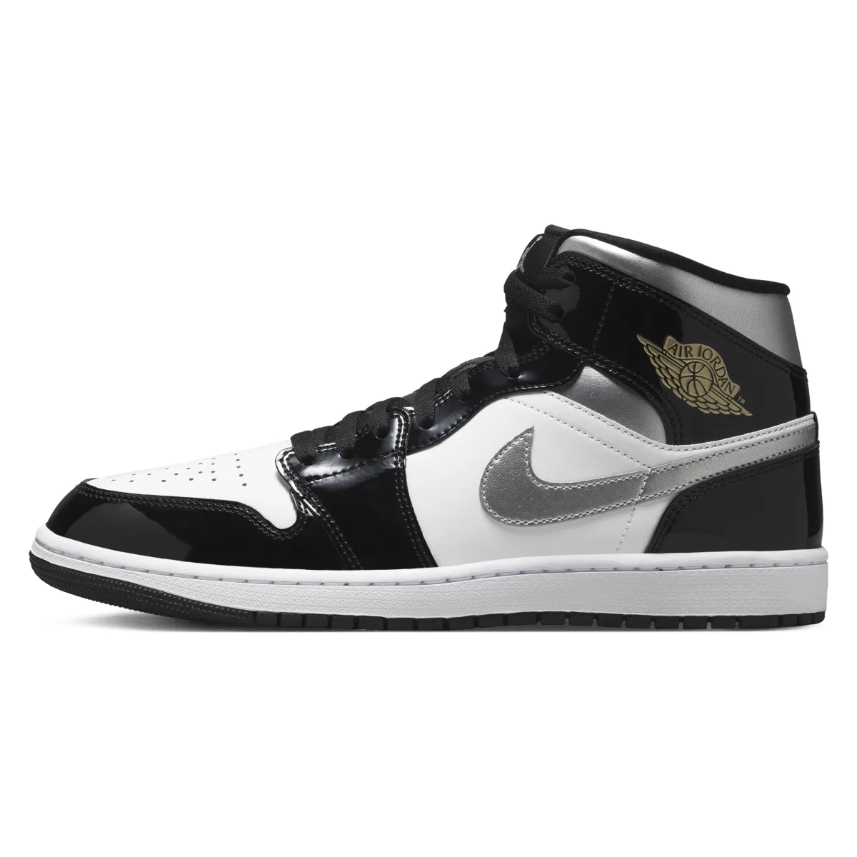 Air Jordan 1 Mid SE "Patent Black"
