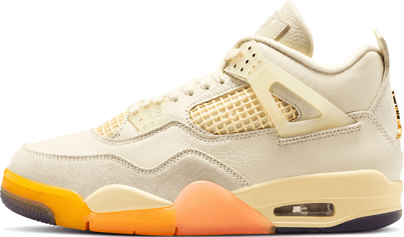 Air Jordan 4 Retro Coconut Milk Metallic Gold