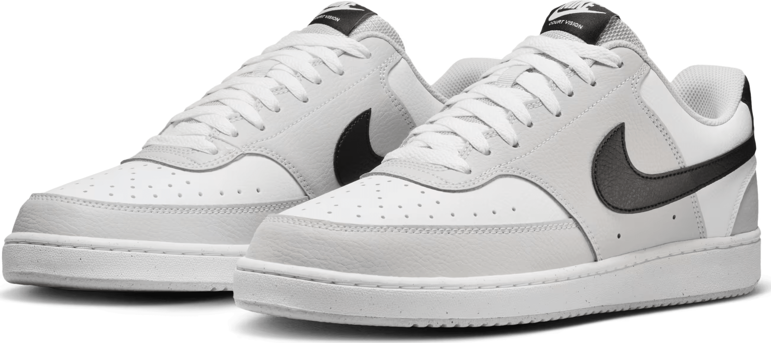 Nike Court Vision Low Grey Fog White Black