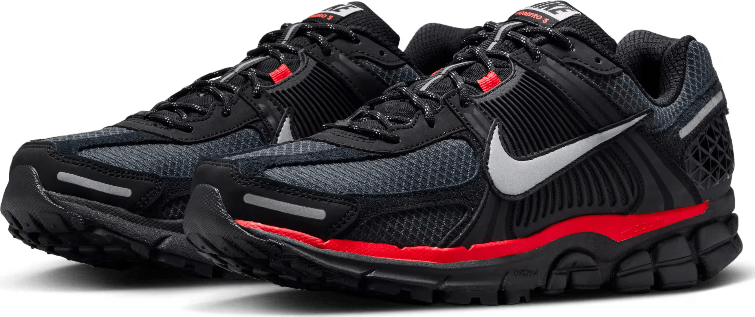 Nike Zoom Vomero 5 "Black Bright Crimson"