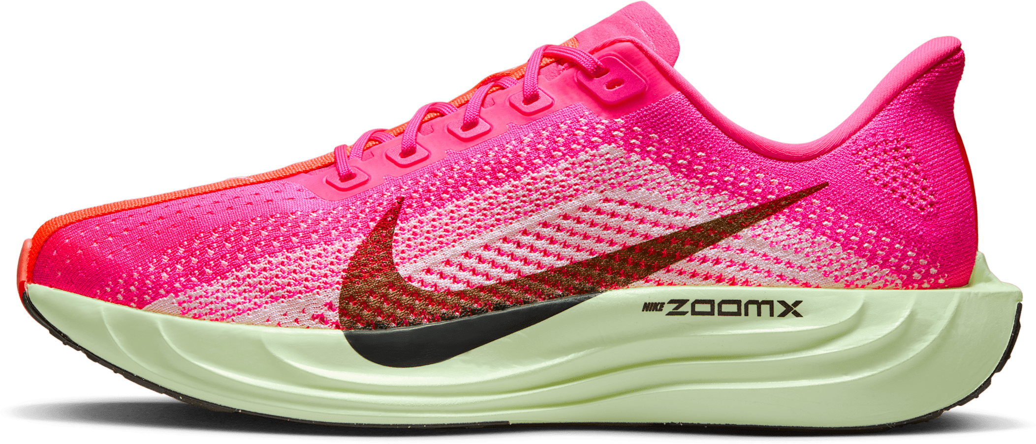 Nike ZoomX Pegasus Plus Hyper Pink Bright Crimson Barely Volt Sequoia