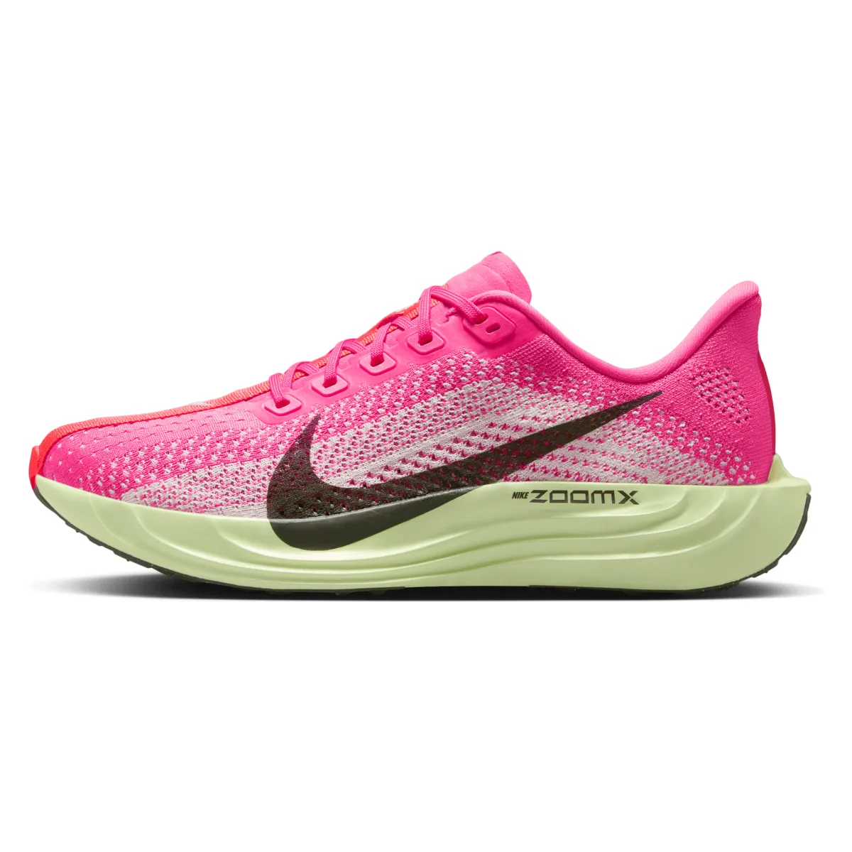 Nike Pegasus Plus Hyper Pink Bright Crimson Barely Volt Sequoia (Women's)