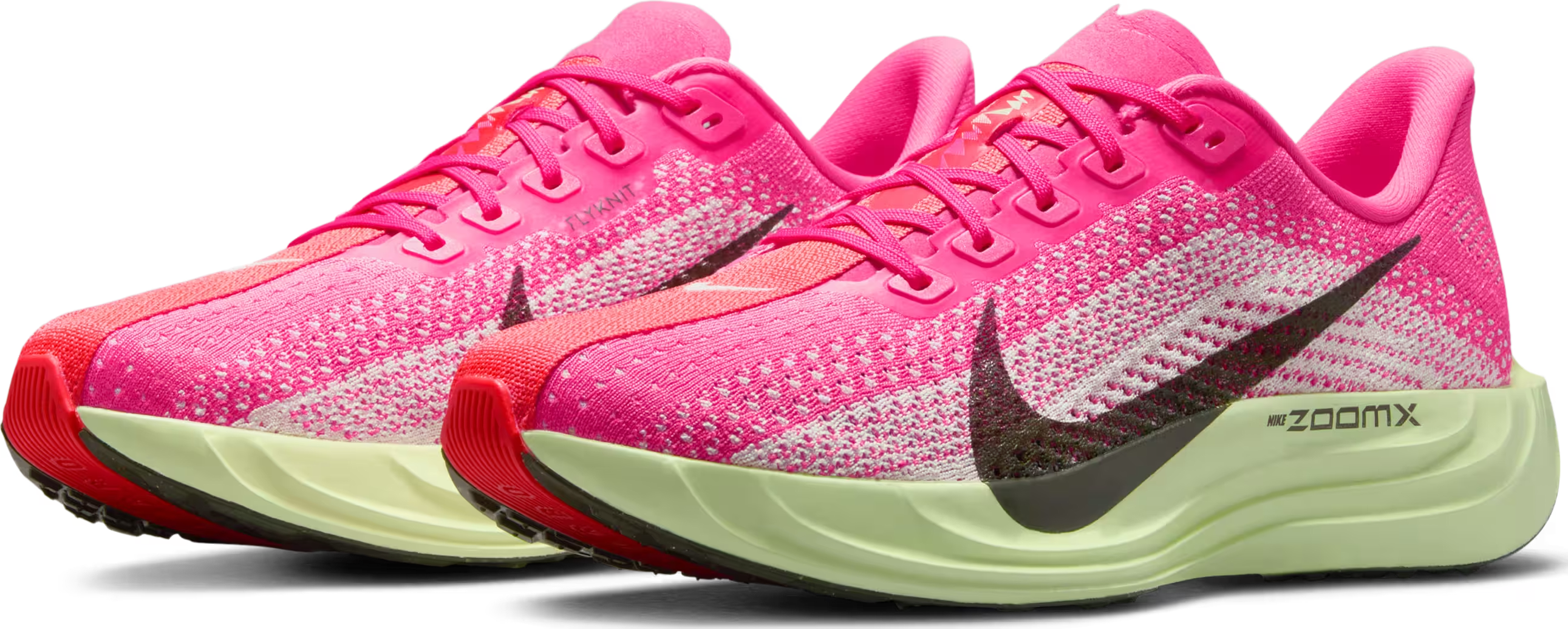 Nike Pegasus Plus Hyper Pink Bright Crimson Barely Volt Sequoia (Women's)