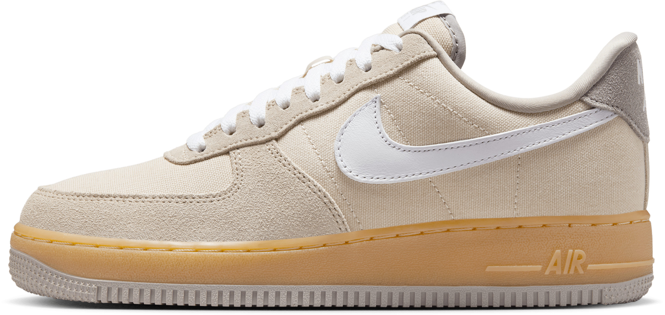 Nike Air Force 1 ’07 Wmns "Suede Canvas Khaki"