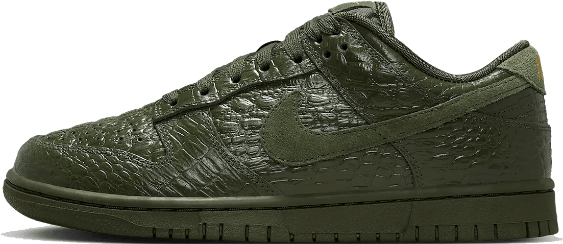 Nike Dunk Low Wmns “Green Croc”
