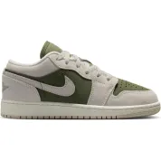 Air Jordan 1 Low SE GS "Medium  Olive Sail"