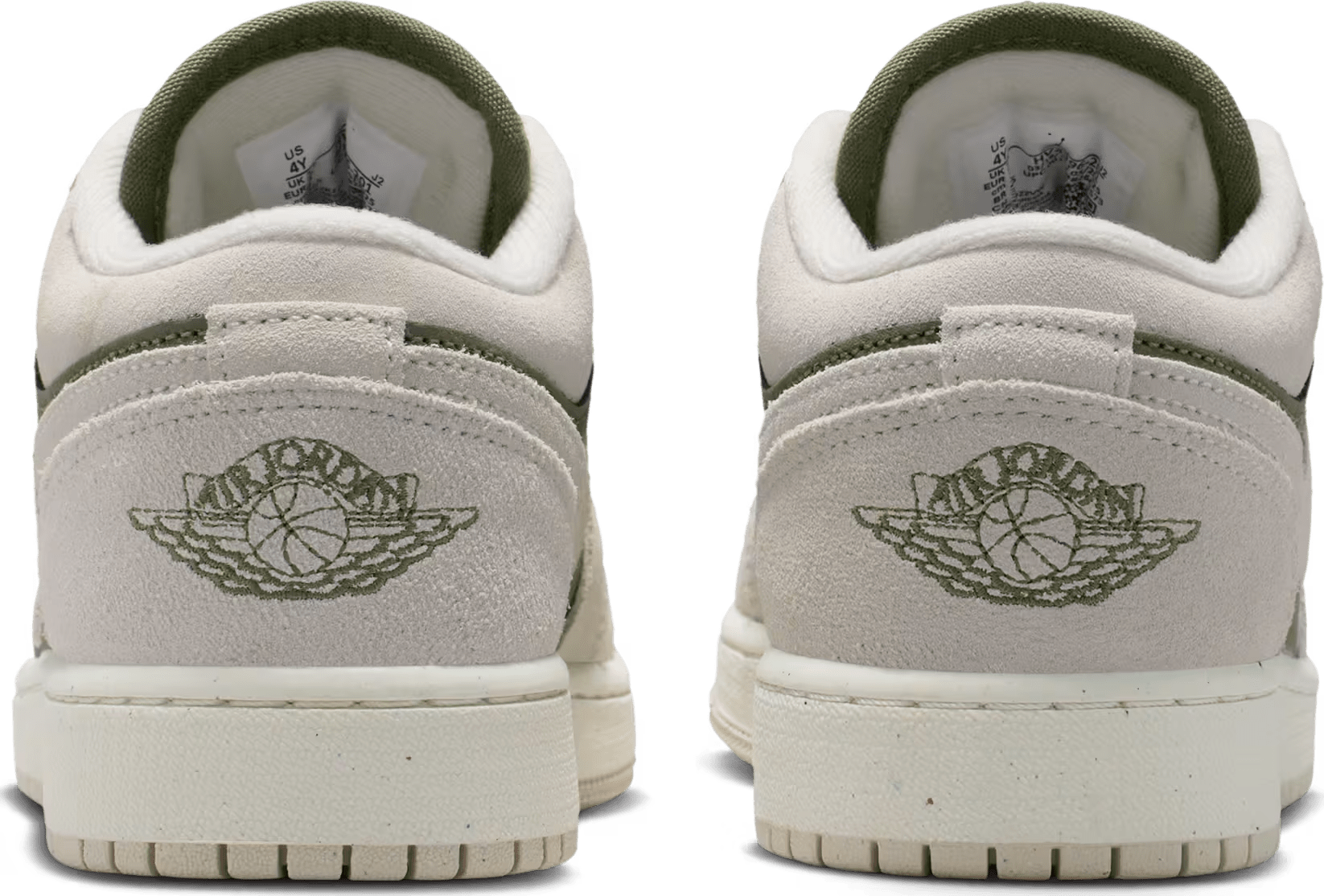Air Jordan 1 Low SE GS "Medium  Olive Sail"