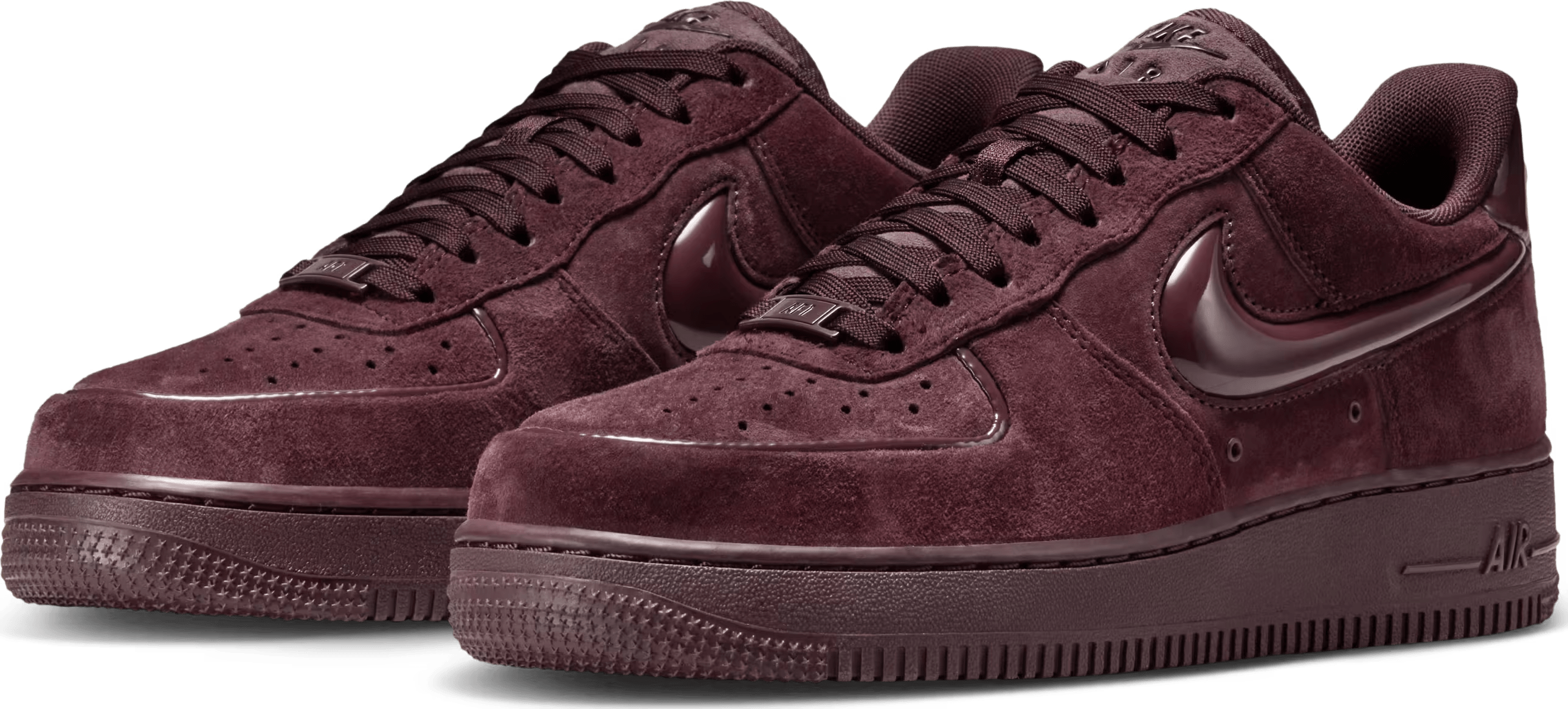 Nike Air Force 1 '07 Wmns "Suede Pack Burgundy"
