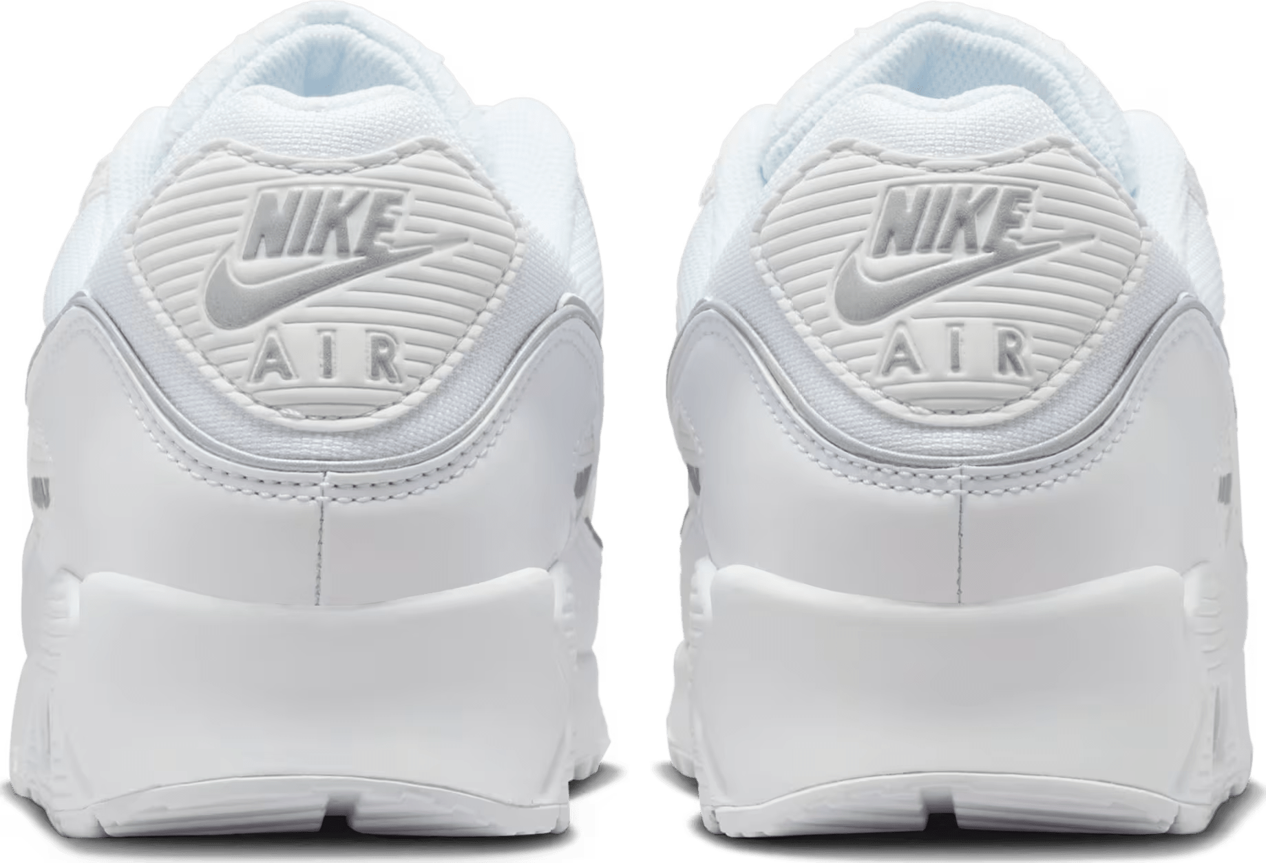 Nike Air Max 90 Premium "White Metallic Silver Reflective"