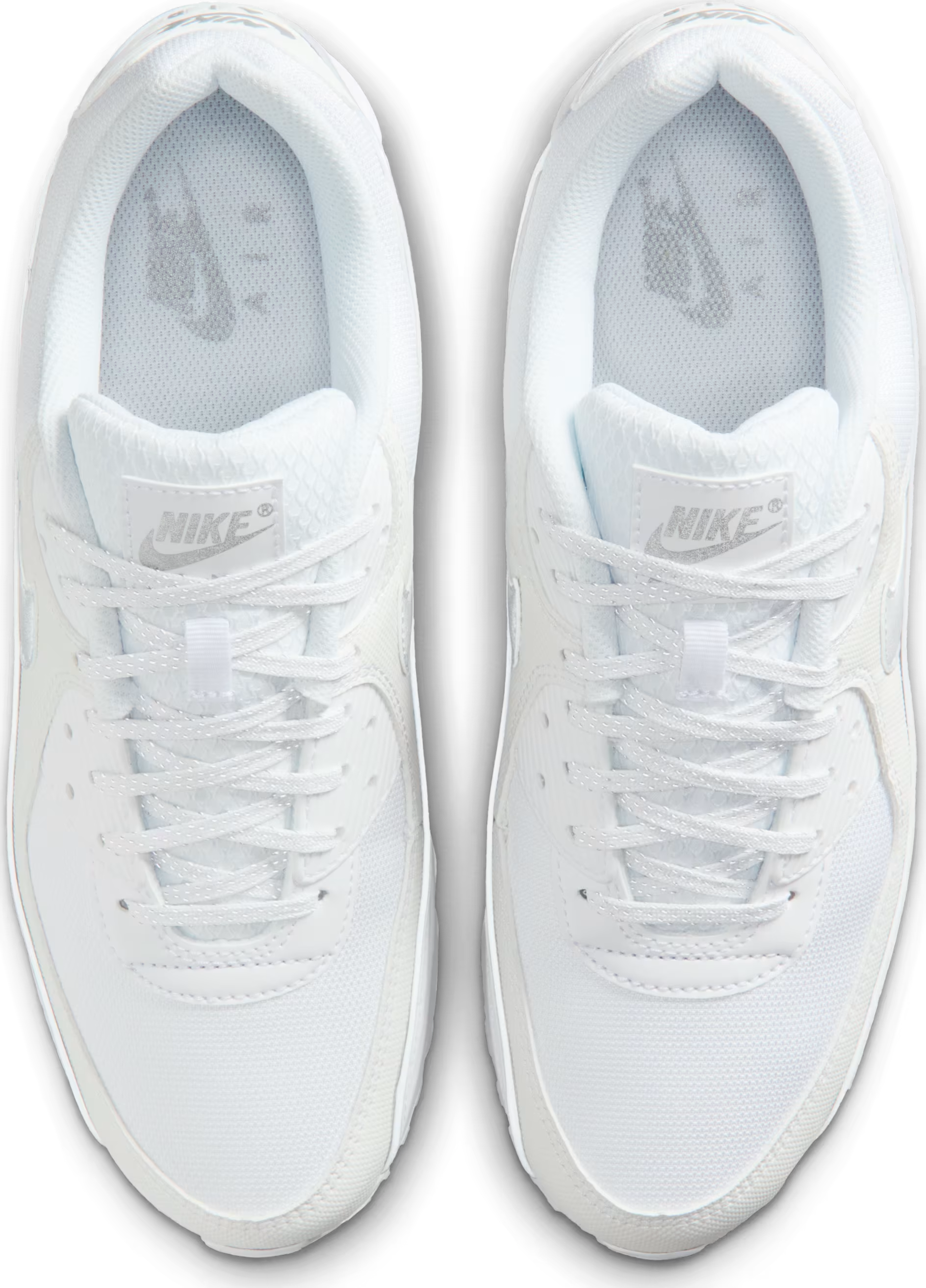 Nike Air Max 90 Premium "White Metallic Silver Reflective"