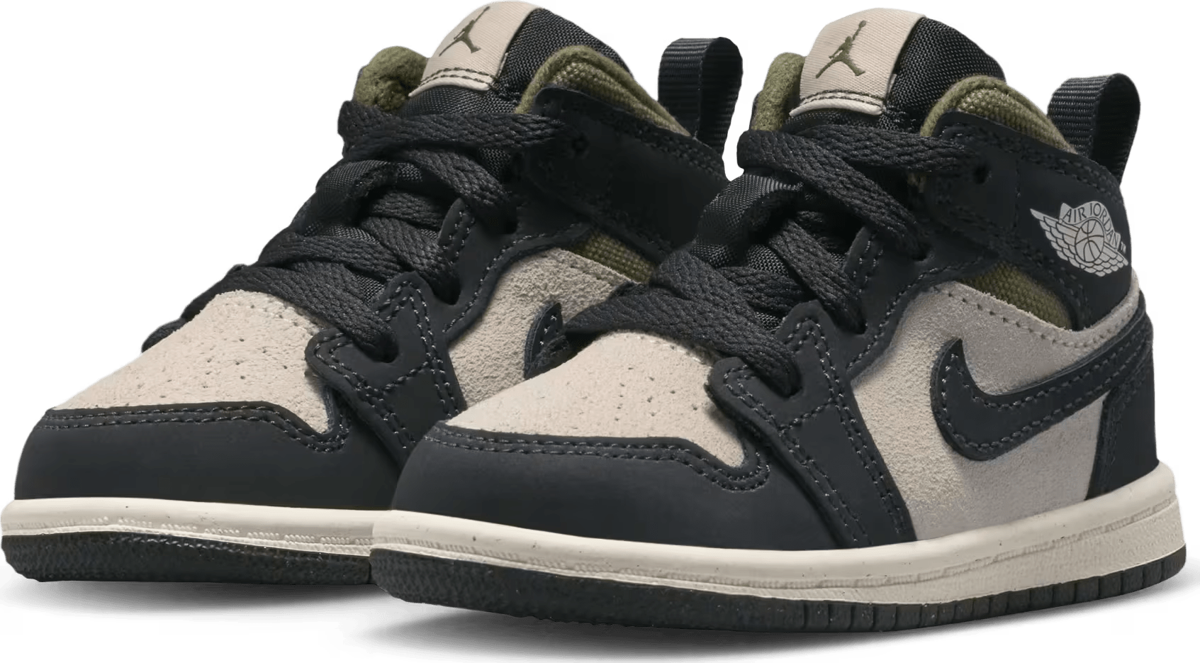 Air Jordan 1 Mid SE TD "Off Noir Olive"