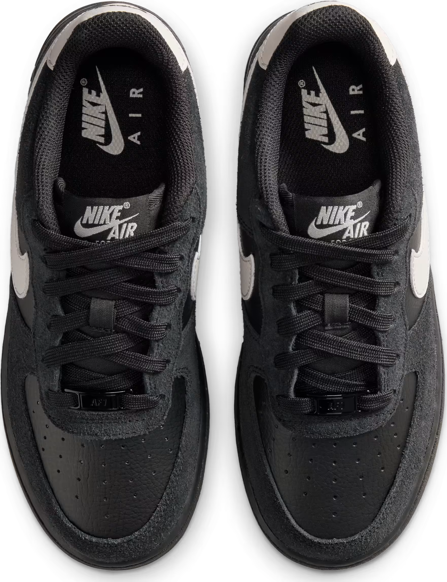 Nike Air Force 1 LV8 2 GS "Black Light Bone"