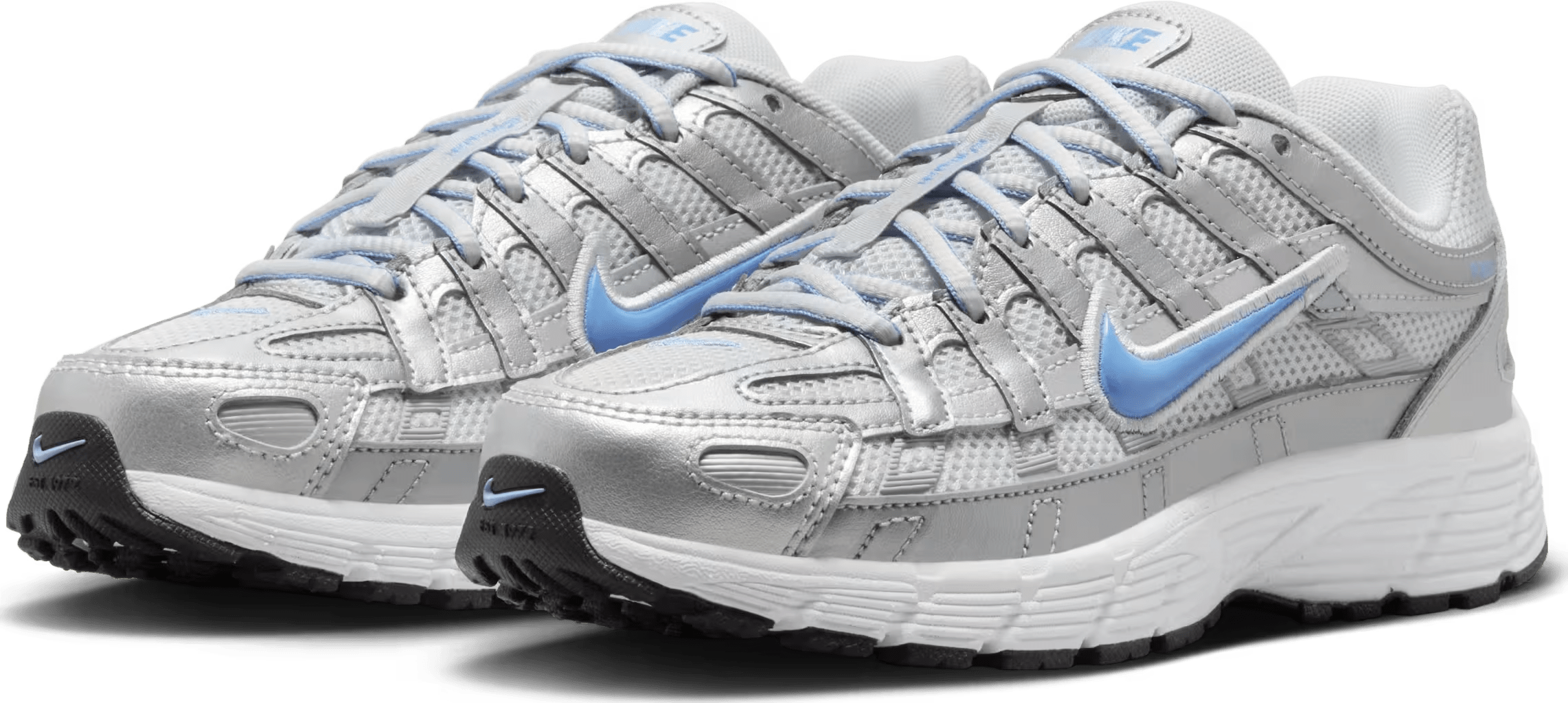 Nike P-6000 GS "Metallic Silver Blue"