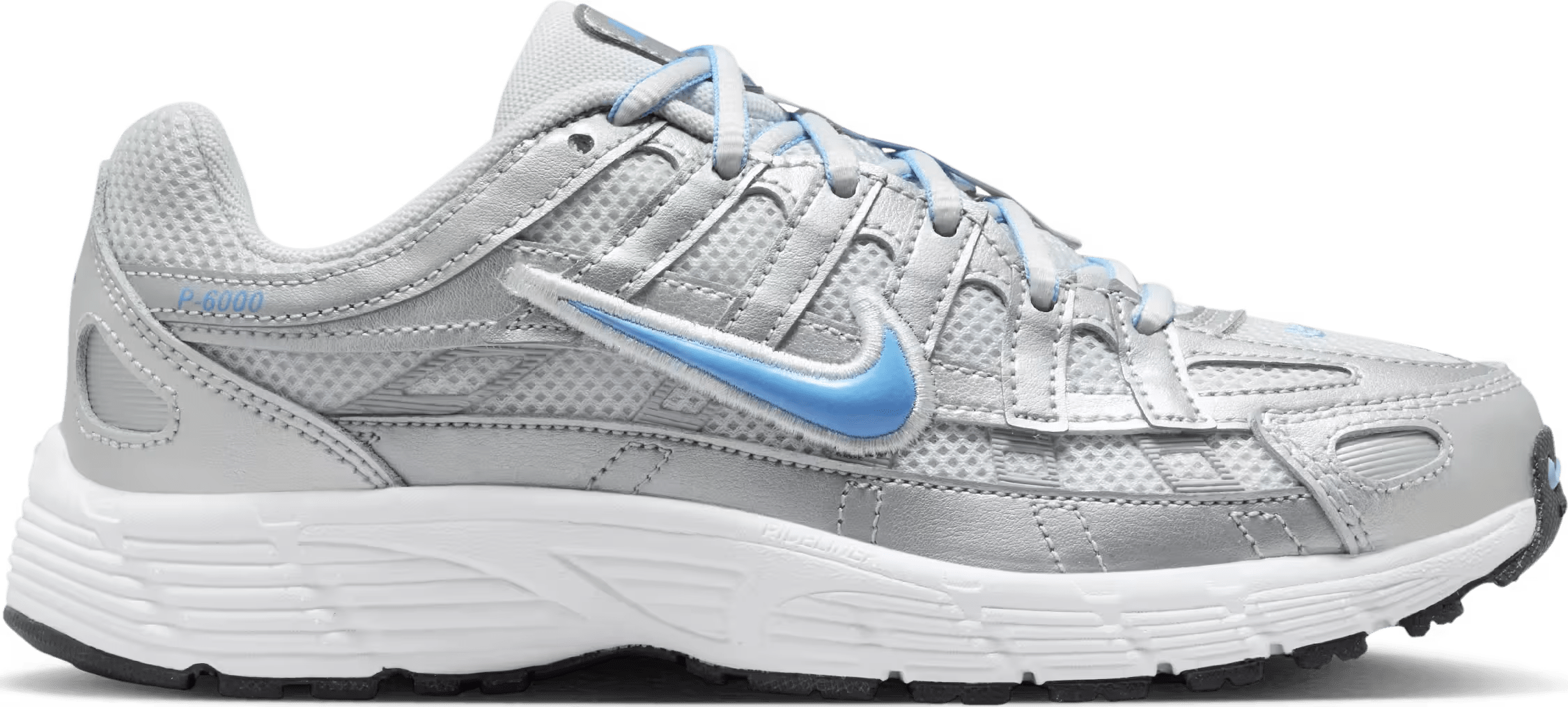 Nike P-6000 GS "Metallic Silver Blue"
