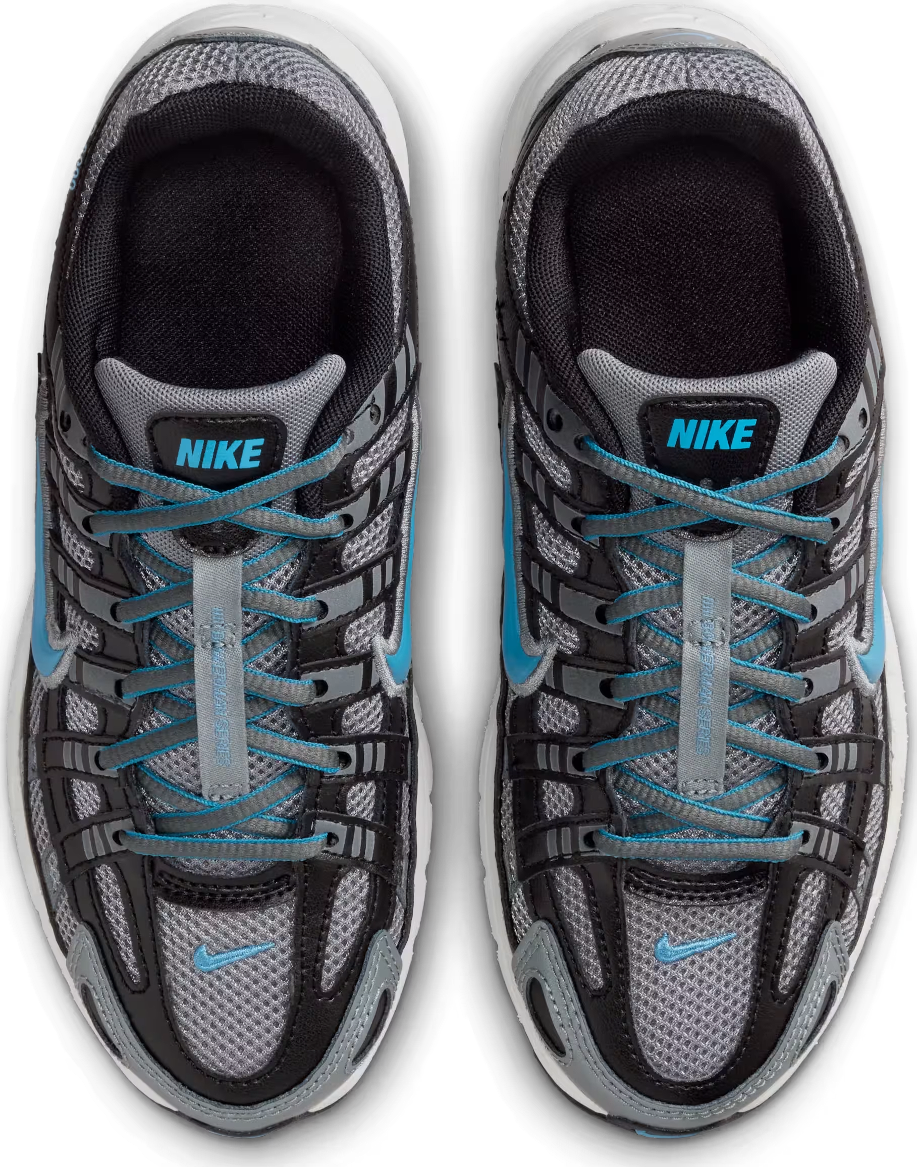 Nike P-6000 Smoke Grey Black Dutch Blue (GS)
