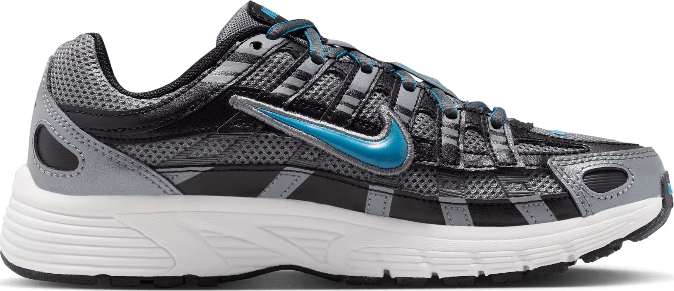 Nike P-6000 Smoke Grey Black Dutch Blue (GS)