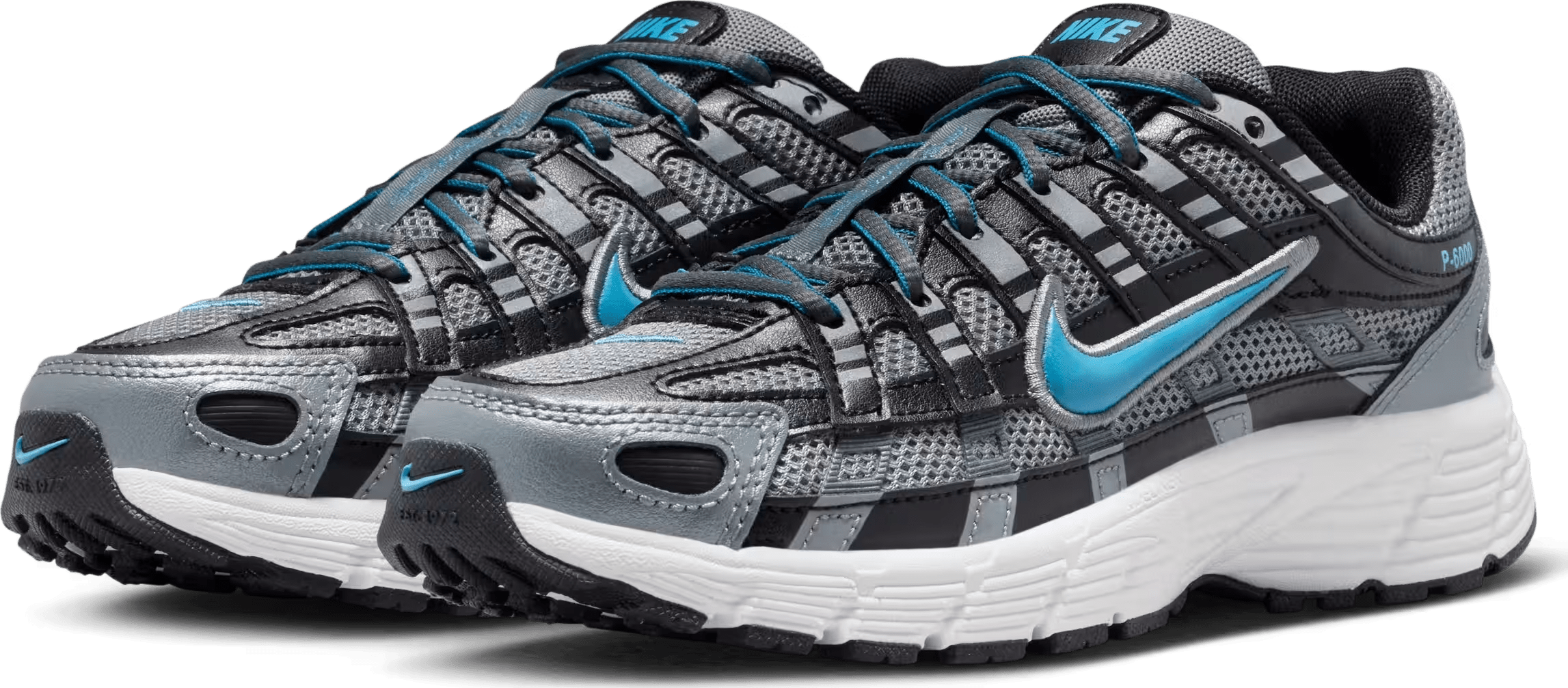 Nike P-6000 Smoke Grey Black Dutch Blue (GS)