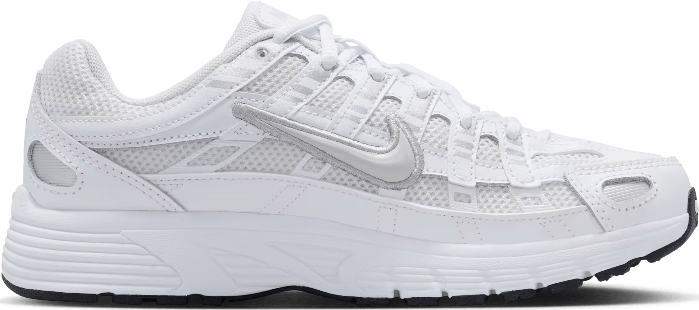 Nike P-6000 Platinum Tint White Silver (GS)
