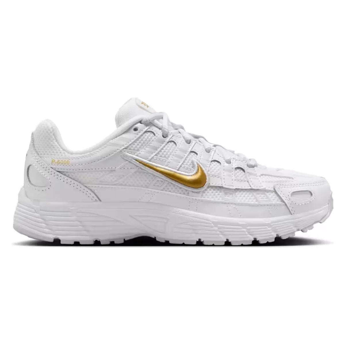 Nike P-6000 GS "White Metallic Gold"