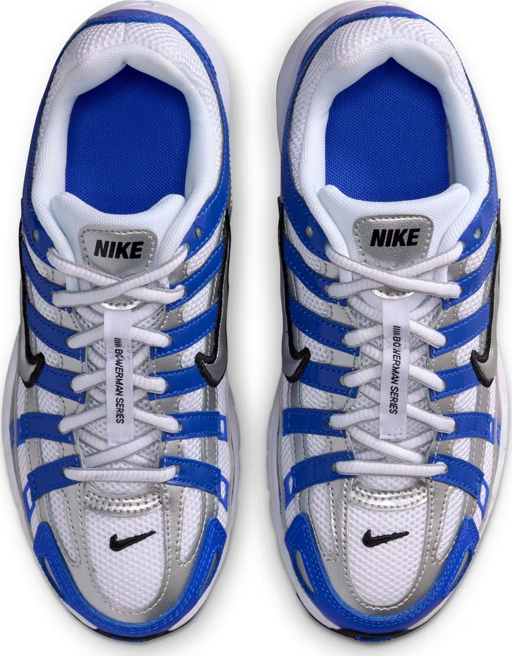 Nike P-6000 Racer Blue Metallic Silver White (GS)
